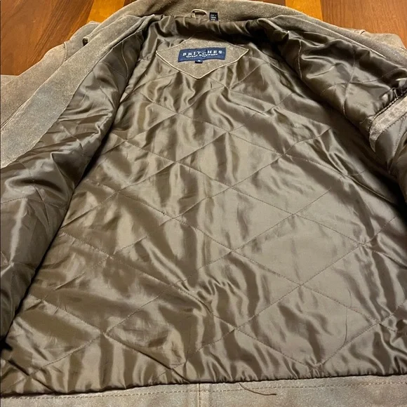 Brown Suede Jacket from Britches company, Georgetown, DC. Vintage man jacket M
